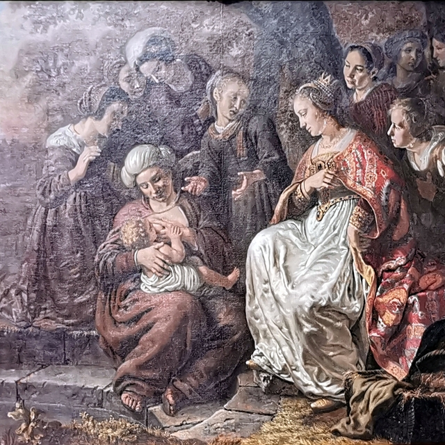 The finding of Moses by Jan Victors