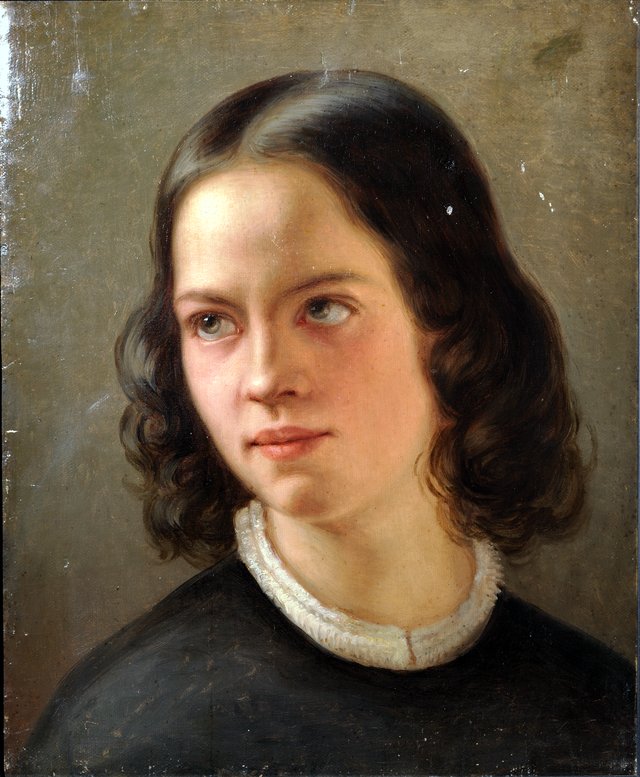 Autoportrait by Julie Wilhelmine Hagen-Schwarz