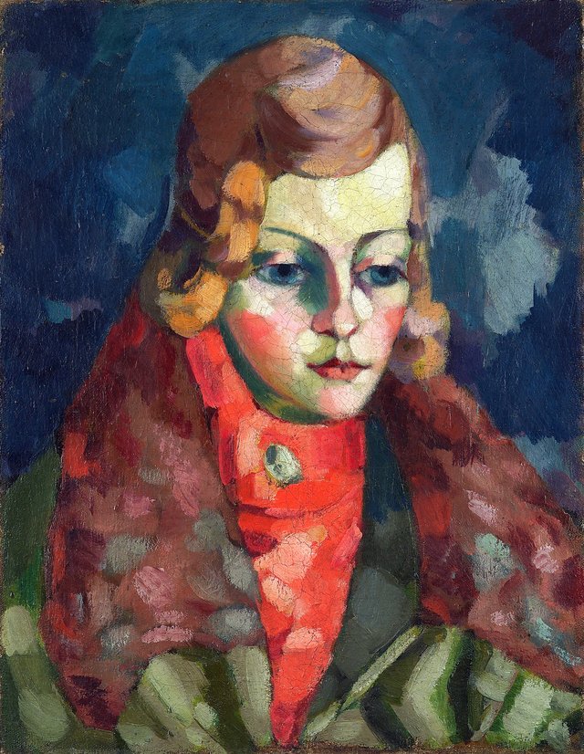 Daami portree, Konrad Mägi, TKM TR by Konrad Mägi