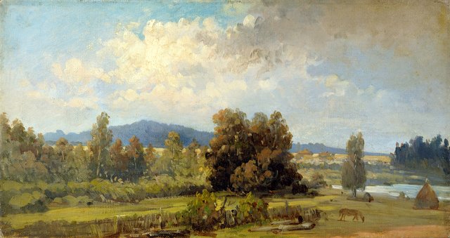 Blauberg near Wolmar by Julie Wilhelmine Hagen-Schwarz