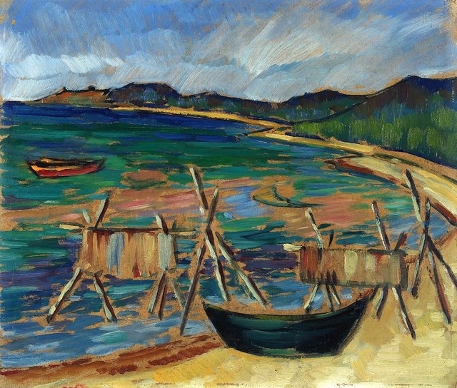 Merelaht paatidega, Konrad Mägi, TKM TR by Konrad Mägi
