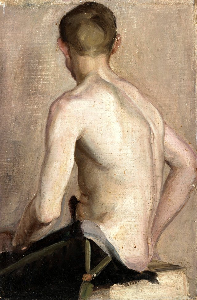 Istuv meesakt, Nikolai Triik, TKM TR by Nikolai Triik