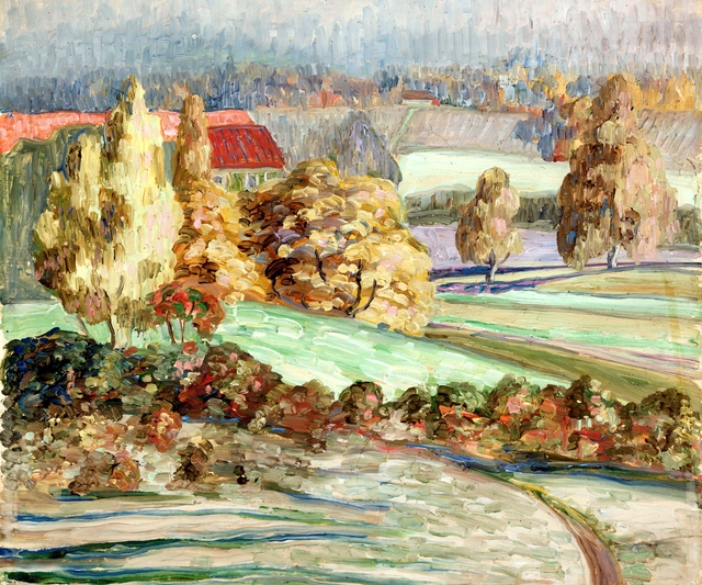 Sügismaastik, Konrad Mägi, TKM TR by Konrad Mägi