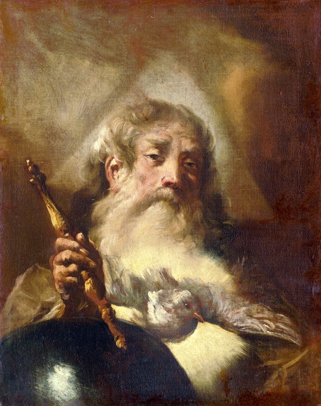 God - The Father by Giovanni Battista Piazzetta