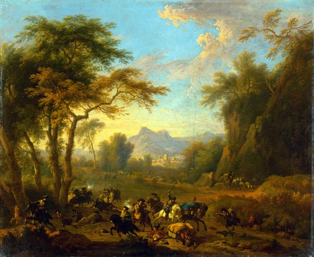 Raid by Jan van Huchtenburgh