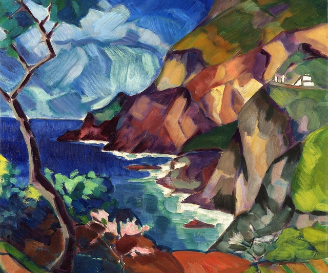 Capri maastik, Konrad Mägi, TKM TR by Konrad Mägi
