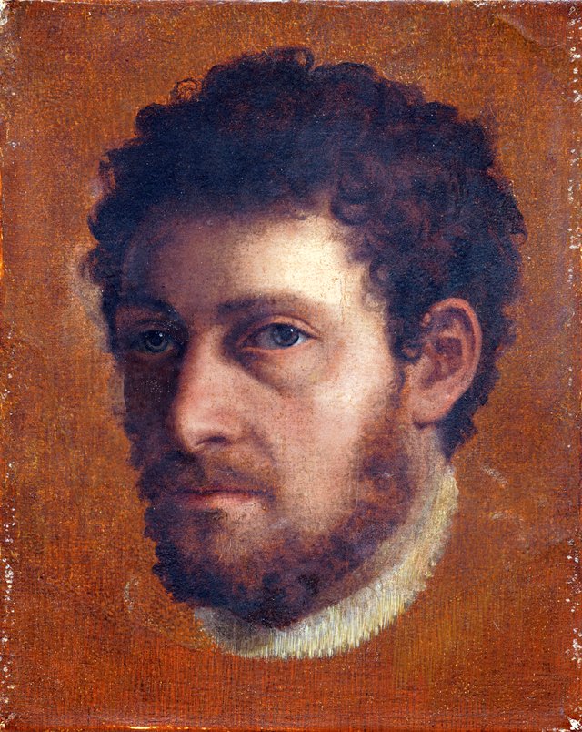 Head Study of a Young Man by Lambert Sustris