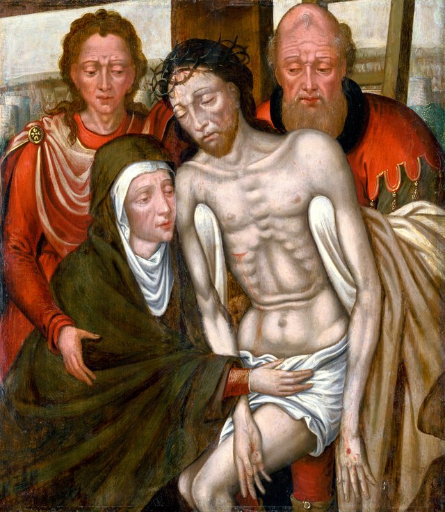 Descent from the Cross by Quinten Metsys