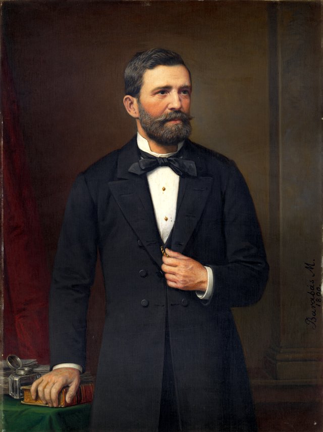 Portrait of a Man by Miklós Barabás