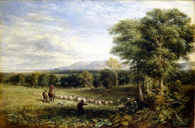 The Vale of Clwyd by David Cox