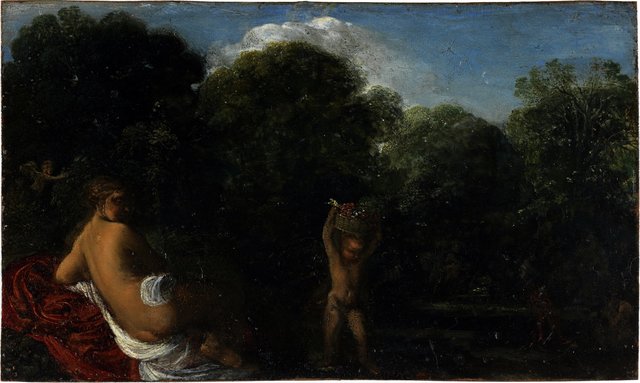 Venus and Cupid by Adam Elsheimer