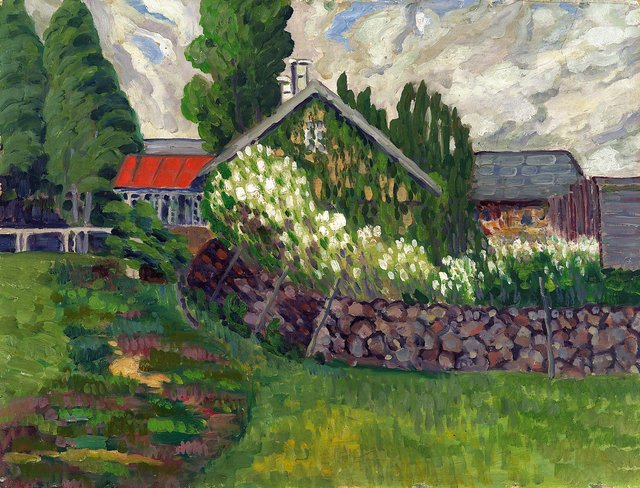 Talumaastik, Konrad Mägi, TKM TR by Konrad Mägi