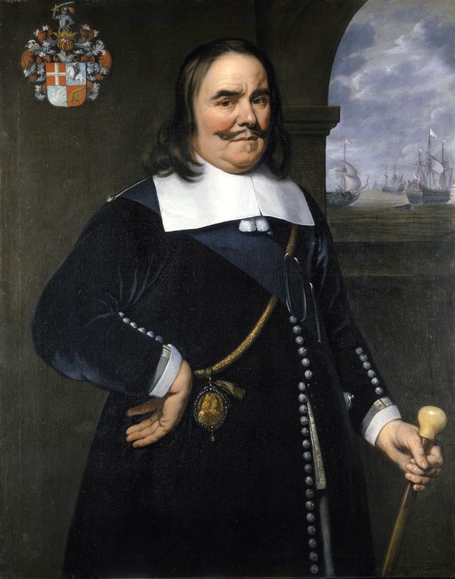 Michiel Adriaenszoon de Ruyter, 1607-76, Lieutenant-Admiral-General of the United Provinces by Hendrick Berckman