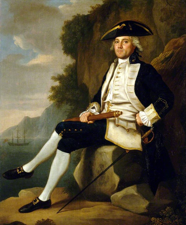 Captain Sir Edward Vernon, 1723-94 by Francis Hayman