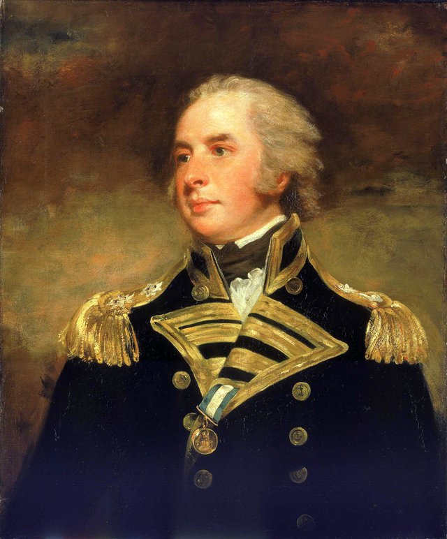 Vice-Admiral Lord Hugh Seymour, 1759-1801 by John Hoppner