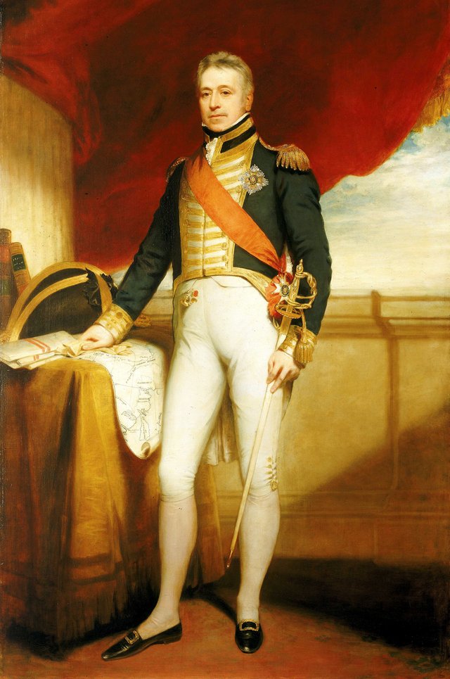 Vice-Admiral Sir George Cockburn, 1772-1853 by William Beechey