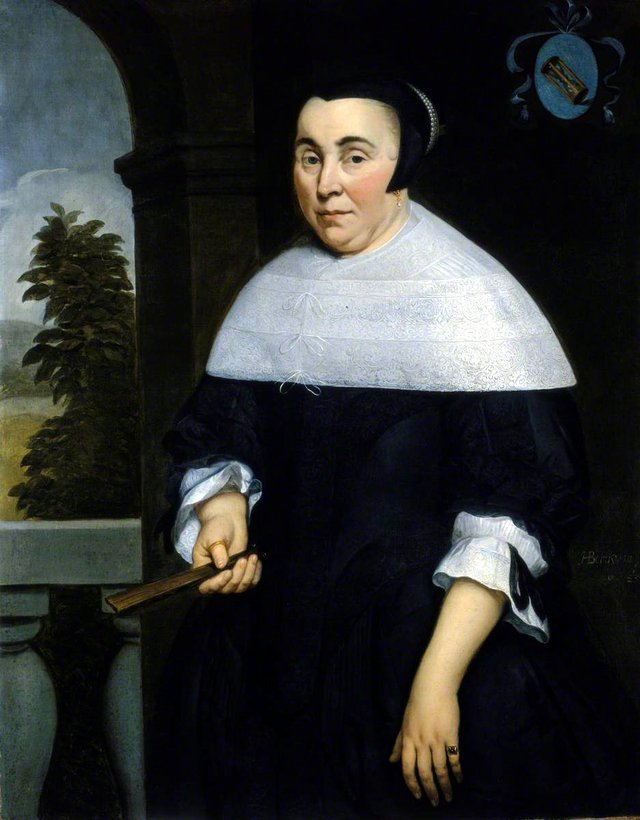 Portrait of Anna van Gelder by Hendrick Berckman