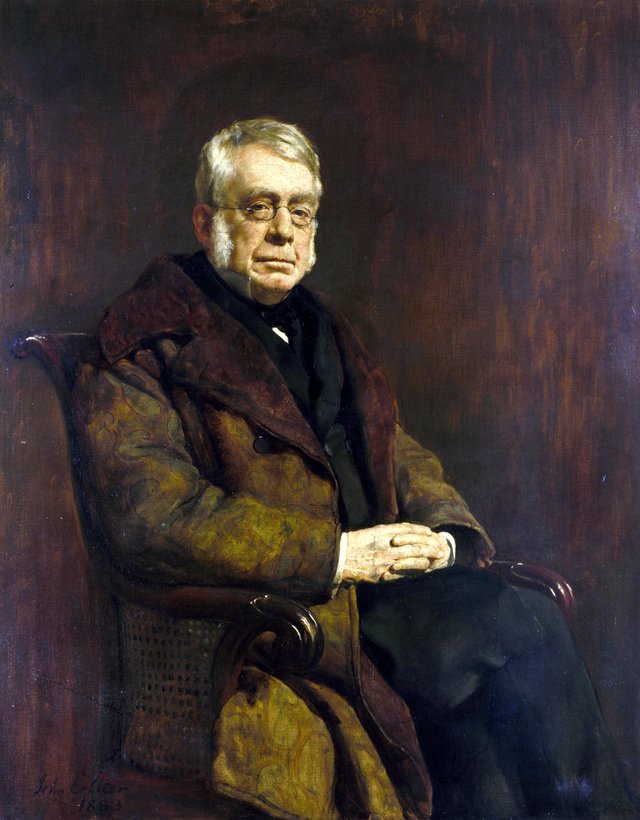 Sir George Biddell Airy, 1801-1892 by John Collier