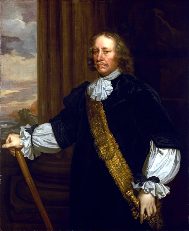 Flagmen of Lowestoft: Vice-Admiral Sir Joseph Jordan, 1603/04-85 by Peter Lely