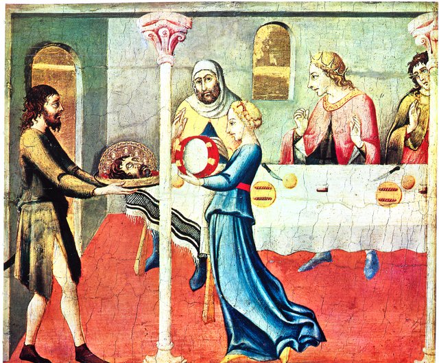The Dance of Salome by Sano di Pietro