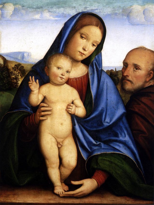 The Holy Family by Francesco Francia