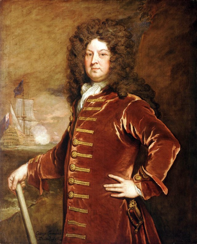 Admiral George Churchill (1654-1710) by Godfrey Kneller