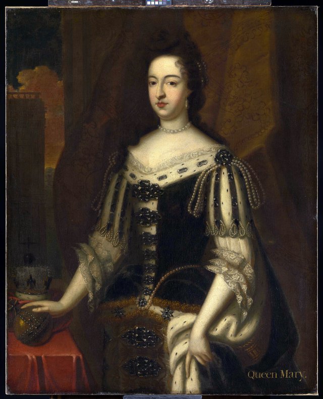 Queen Mary II (1662-94) by Godfrey Kneller