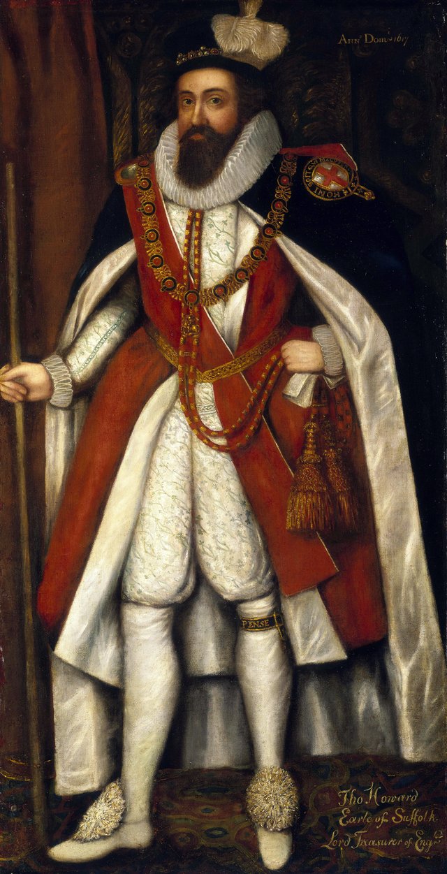 Thomas Howard (1561-1626), 1st Earl of Suffolk by Daniël Mijtens
