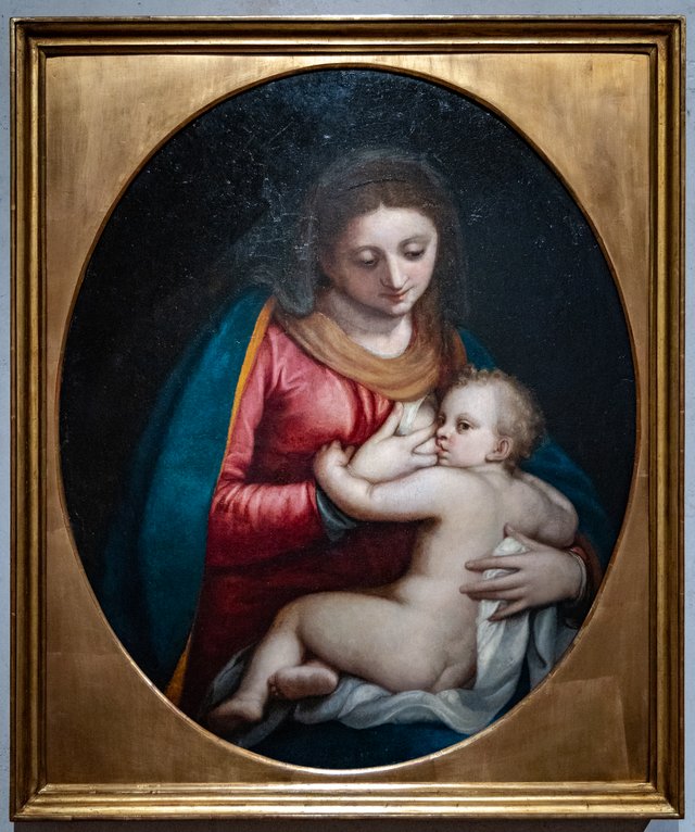 Madonna Suckling the Infant Christ by Sofonisba Anguissola