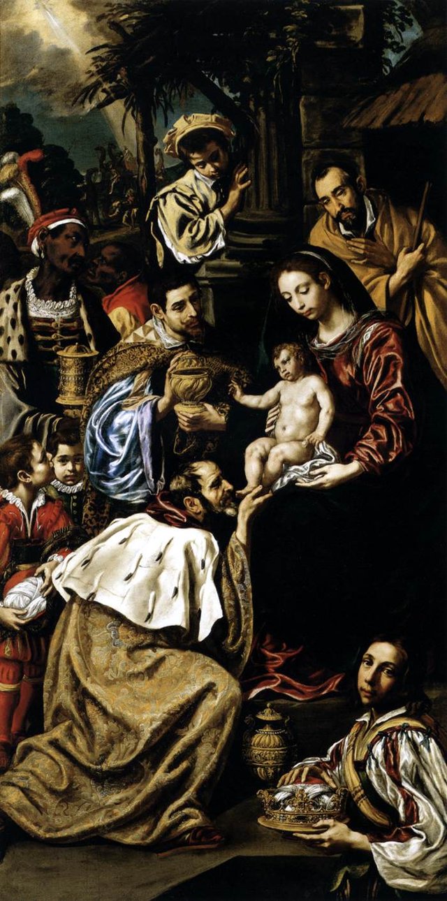 The Adoration of the Magi by Luis Tristán