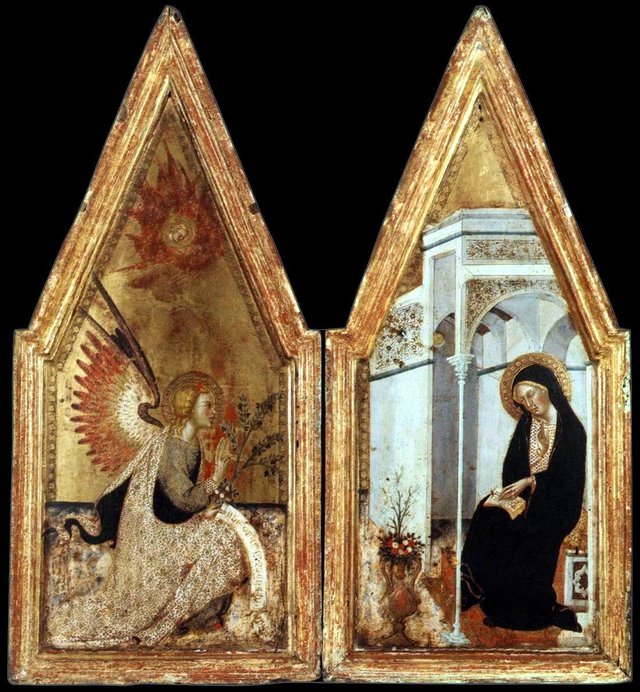 The Annunciation by Bartolo di Fredi