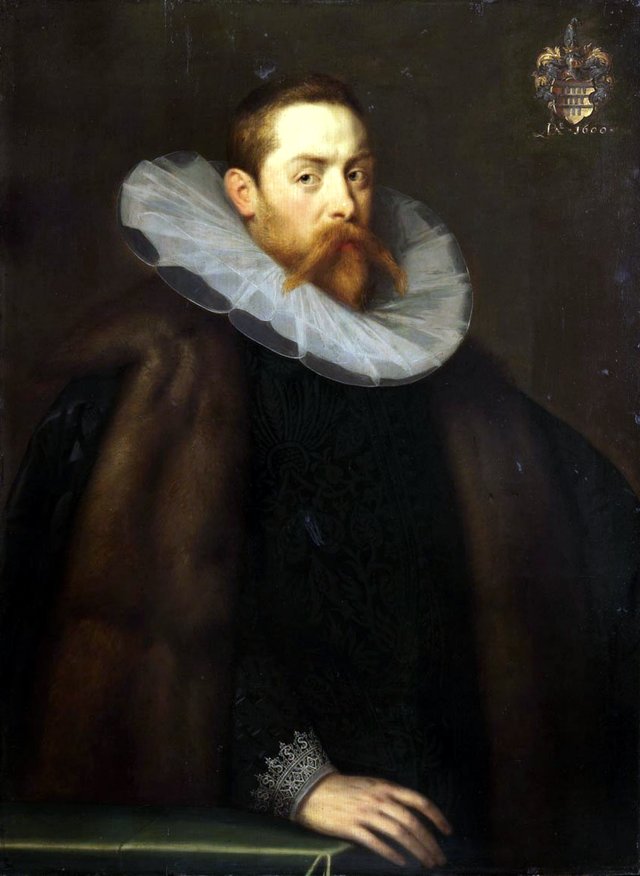 Portrait of a Member of the Lyskirchen Family by Geldorp Gortzius