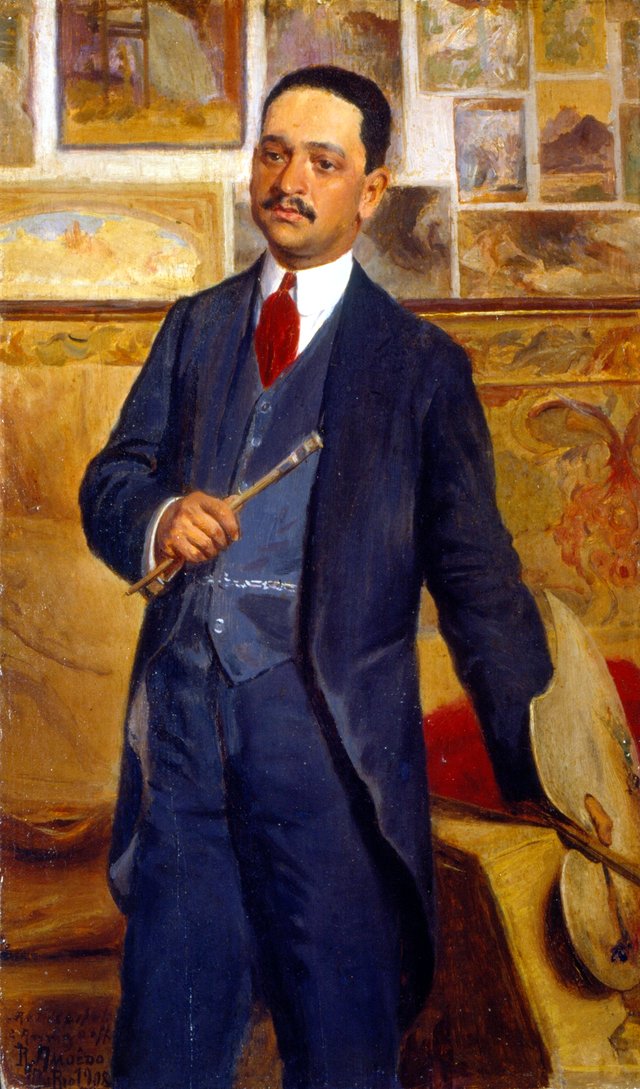 Portrait of João Timóteo da Costa by Rodolfo Amoedo