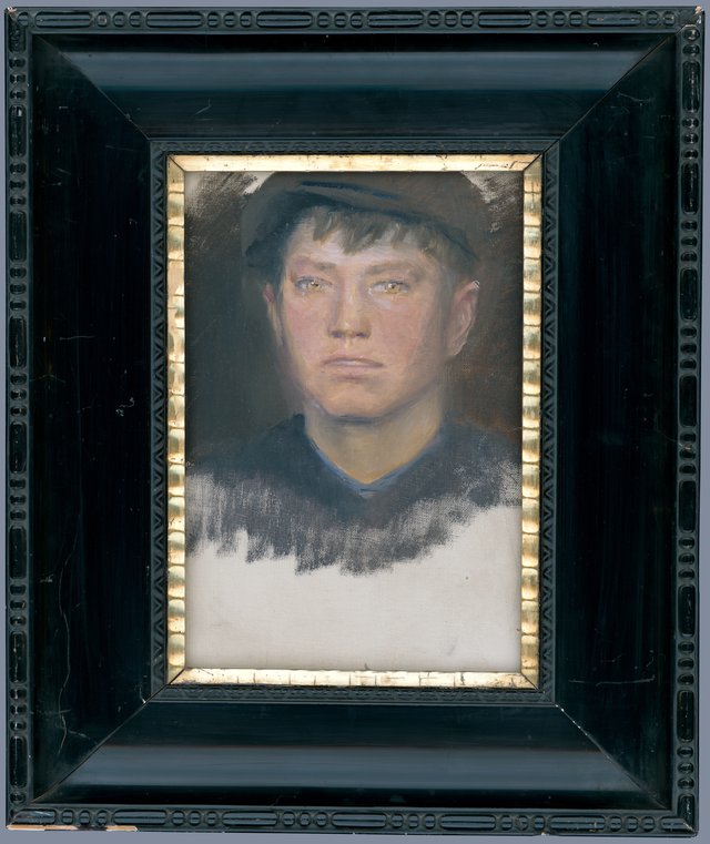 Portrét chlapca - O 176 - Miloš Alexander Bazovský Gallery by László Mednyánszky