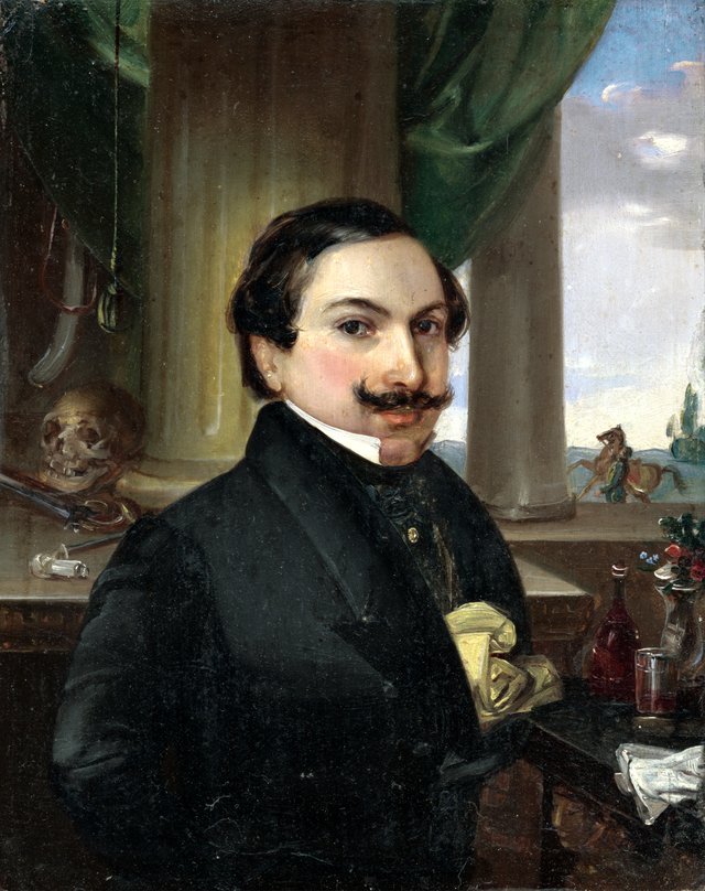 Portrét grófa Mihálya Esterházyho - M 386 - Ernest Zmeták Art Gallery by Johann Ender