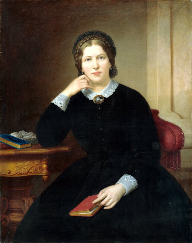 Podobizeň Sidónie Príhradnej - O by Miklós Barabás
