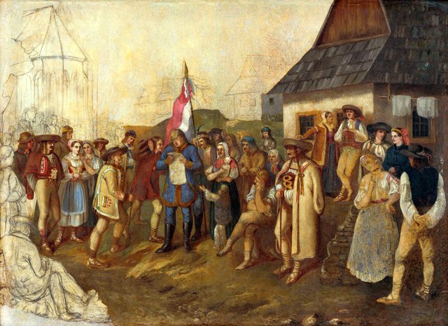 Zhromaždenie slovenského ľudu z jari by Peter Michal Bohúň