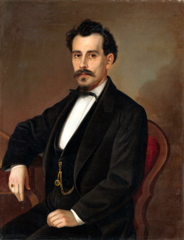 Podobizeň Izidora Gervaiho - O 7 - Slovak National Gallery by Peter Michal Bohúň