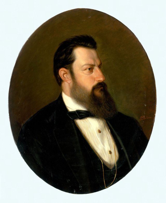 Podobizeň muža - O 896 - Slovak National Gallery by Peter Michal Bohúň