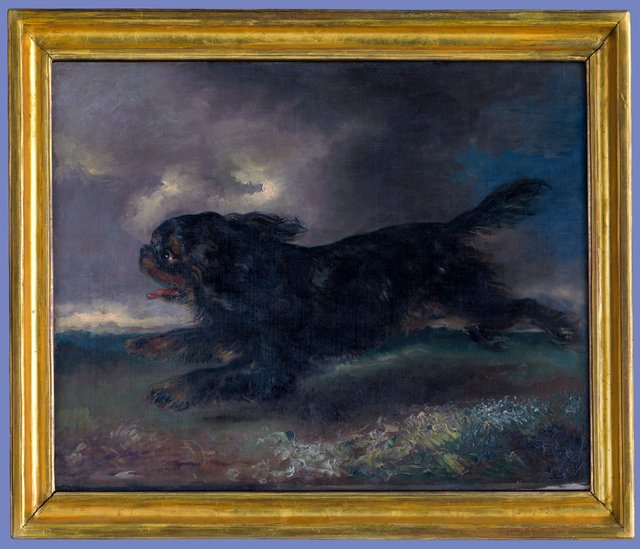 Running dog by Franz Krüger
