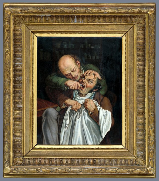 Der Zahnarzt by Louis-Léopold Boilly
