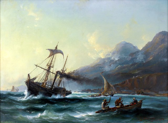 Off Caracas, Venezuela by Fritz Melbye