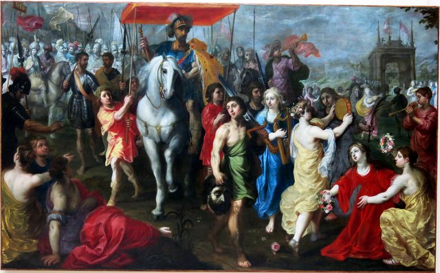 Triumph of king David by Hendrick van Balen the Elder
