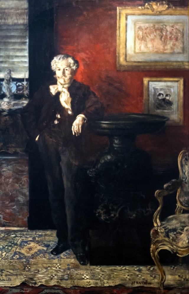 Portrait d'Edmond de Goncourt by Jean-François Raffaëlli