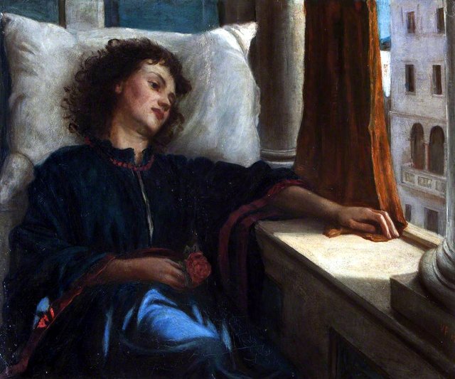 Lisa (possibly from Boccaccio's 'The Decameròn' IV. 5) by Valentine Cameron Prinsep