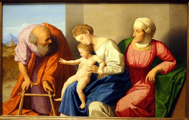 Holy Family with Saint Anne by Vincenzo Catena