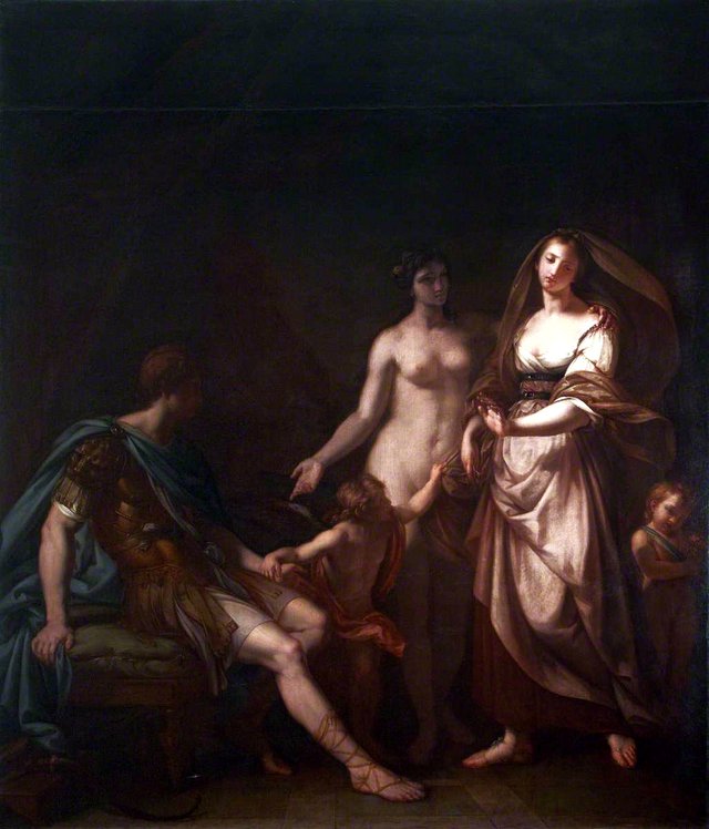 Venus ushering Helen to Paris by Gavin Hamilton