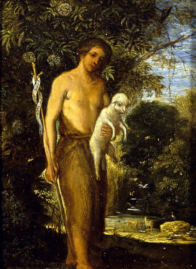 Saint John the Baptist by Adam Elsheimer