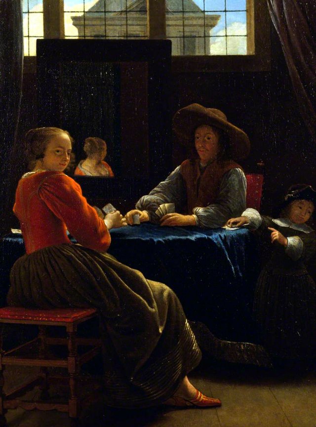 The Game of Cards by Cornelis de Man