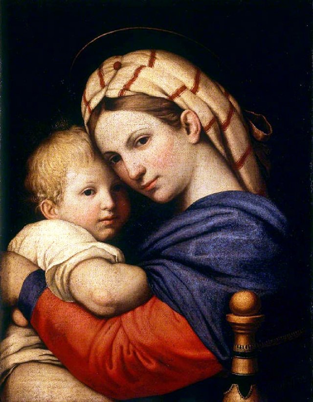Madonna della sedia by Giovanni Battista Salvi da Sassoferrato